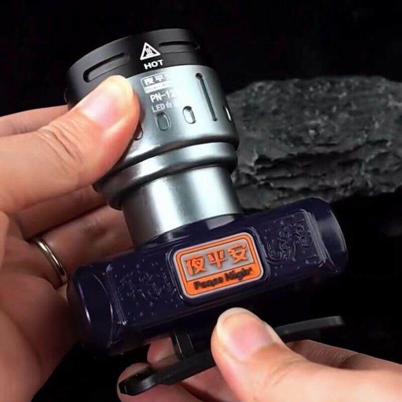 夜平安LED超强光头灯户外充电远射超亮钓鱼矿灯头戴式感应灯125