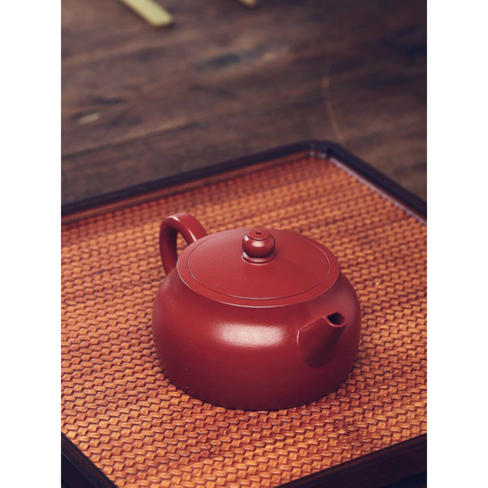 宜兴紫砂茶壶纯手工家用茶壶套装功夫茶具套装矿物大红袍德中壶