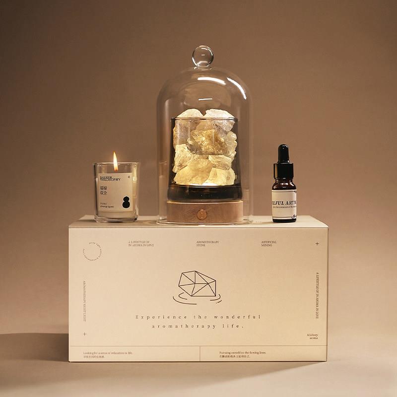 香薰礼盒蜡烛套装送女生高级感生日礼物乔迁家居摆饰新婚礼品香氛
