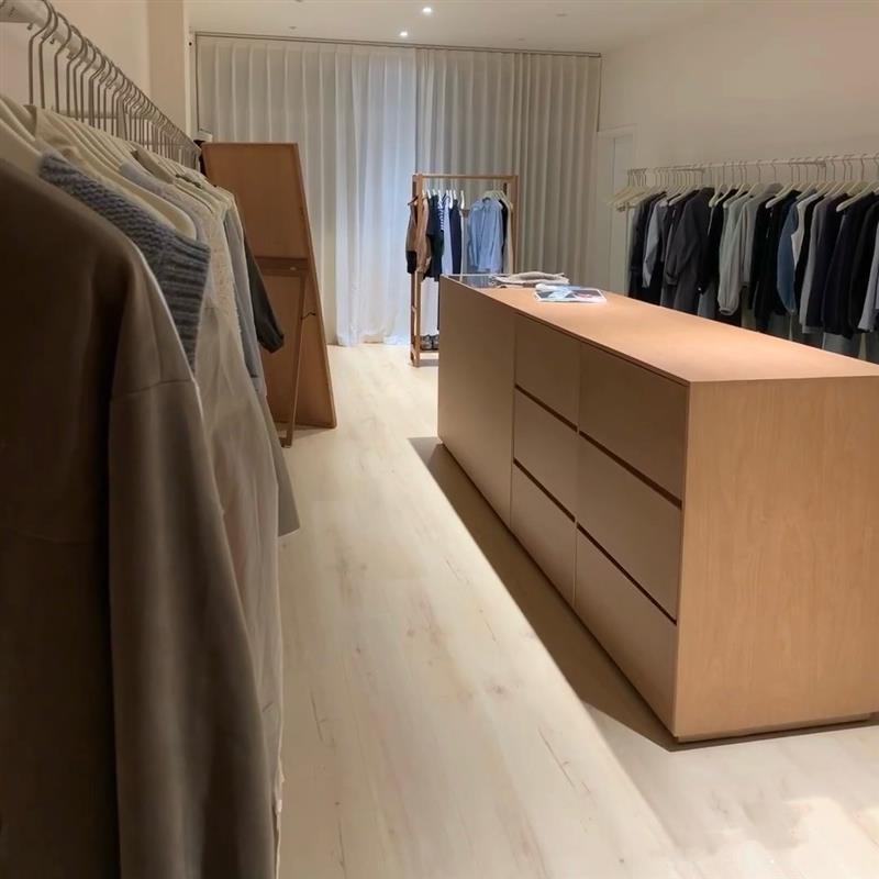 服装店中岛柜展示台女装店童装店吧台柜收银柜台店铺展示柜陈列柜