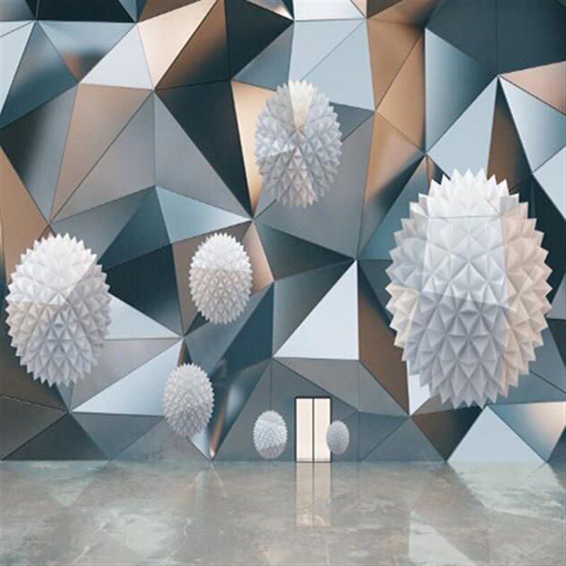 几何壁画自粘3d立体北欧简约创意墙贴贴纸背景墙墙面装饰墙画贴画,家居饰品,软装墙贴,淘宝优惠券,粉丝福利购,淘宝优惠卷