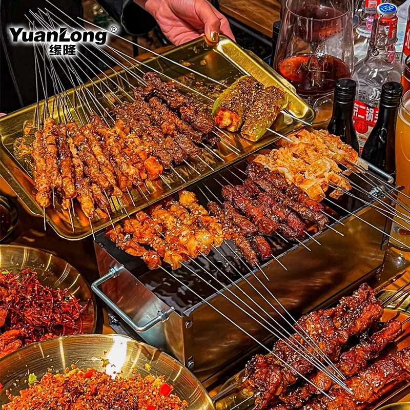 小炉小串炉不锈钢烧烤炉炭烤炉家用烧烤架加厚碳烤炉商用方形烤串,厨房/烹饪用具,烧烤炉,淘宝优惠券,粉丝福利购,淘宝优惠卷