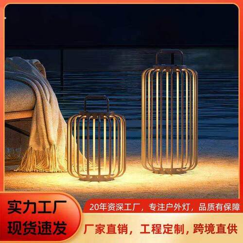 庭院草坪灯太阳能户外防水室外别墅2025新款家用手提草地景观路灯