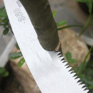 木柄弯锯手板锯修枝锯果树锯腰锯户外园林锯树锯子手拉据木头神器