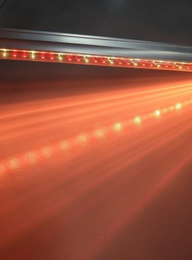 led生鲜灯水果灯超市蔬菜照肉卤菜熟食灯 冷藏展示柜粉红色T5灯管