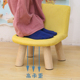 网红家用小凳子儿童椅子靠背写字椅学习椅座椅布艺小椅子矮凳板凳