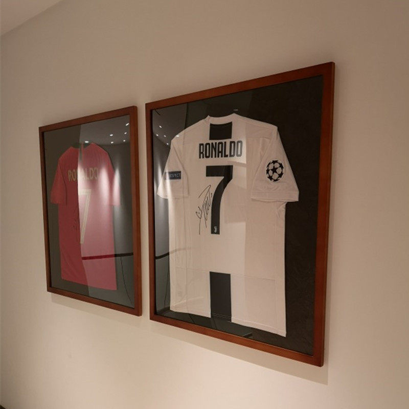 球衣相框装裱背心足球蓝球网球纪念收藏展出衣框挂墙运衣服框定做