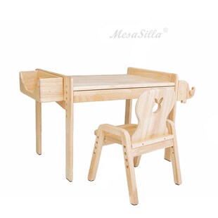 MesaSilla儿童宝宝实木幼儿园玩具吃饭可升降写字学习桌桌椅套装