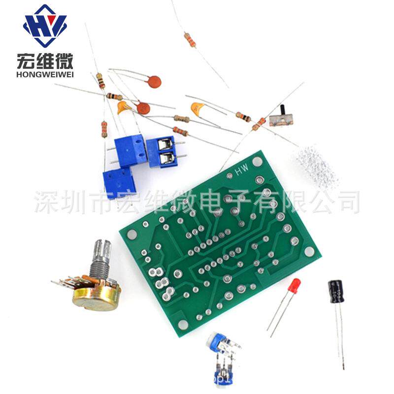 ICL8038函数信号发生器电路制作套件三角波方波信号散件