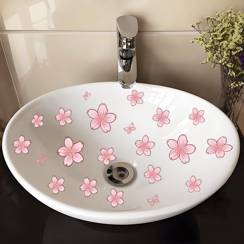 洗手台贴纸遮丑防水卫生间自粘墙纸厕所装饰画翻新墙贴画遮丑浴室,家居饰品,瓷砖贴,淘宝优惠券,粉丝福利购,淘宝优惠卷