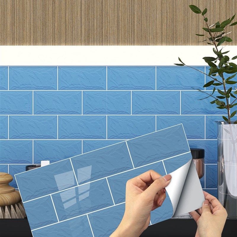 一套8片高亮水晶化妆室防水自黏贴纸每片15x30cm厨房防油耐高温,家居饰品,瓷砖贴,淘宝优惠券,粉丝福利购,淘宝优惠卷