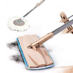 魔丽免手洗平板拖把家用托地瓷砖木地板拖布客厅尘推旋转墩布