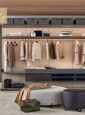 MOON慕空间样板房黑白半月收纳盒衣帽间装饰品衣柜收纳箱摆件软装