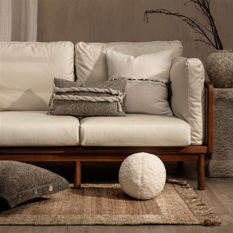 柏洛斯家居诧寂风沙发抱枕酒店客厅靠垫套高级感小靠枕组合搭配