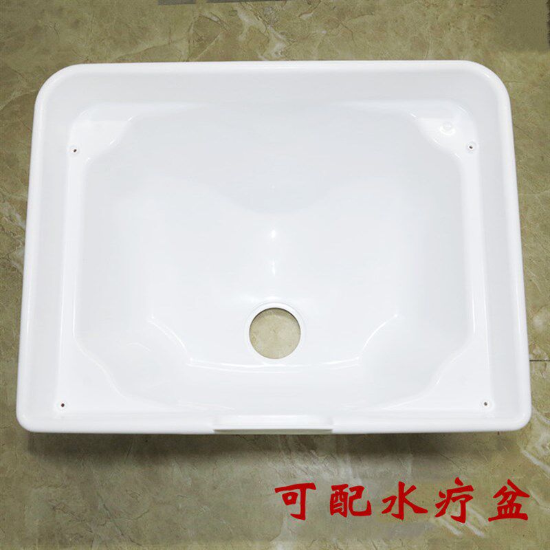 泰式洗头床塑料盆 /理发店洗头床配件/冲水床盆/发廊洗头盆