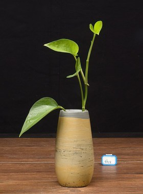 内有多款草花石国画石天然山水画奇石小天珠花瓶可装水不穿底笔筒