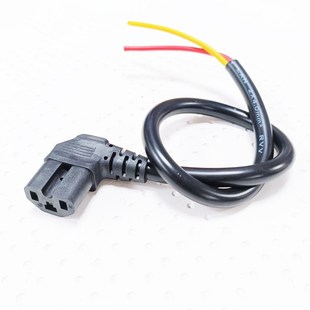 电动车供电线方接口方口插头三竖两竖一横T口1.5平方2.5平方4平方