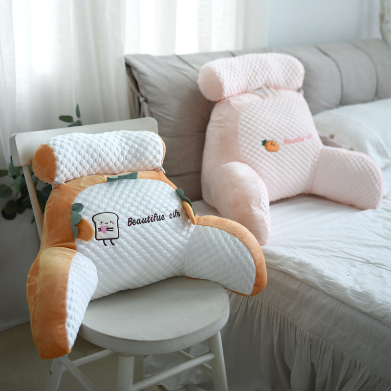 冰豆豆可拆洗抱枕床头软包大靠背沙发靠垫枕头办公室护腰垫靠枕夏,居家布艺,腰靠垫,淘宝优惠券,粉丝福利购,淘宝优惠卷