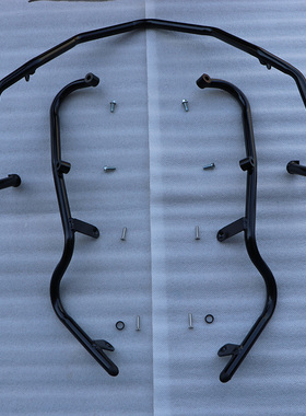 适用阿普利亚SRMAX250/300保护杠保险杠包围防摔杠踏板车改装配件