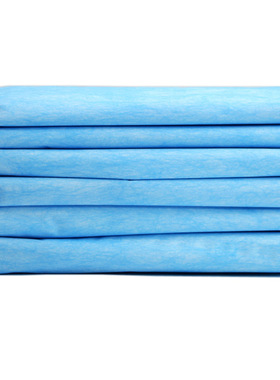 100*200cm按摩床垫单一次性床单防水防油美容院中单加厚蓝色