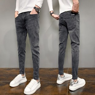 27号S小脚裤 155款 紧身简约牛仔裤 XS矮小个子160男生长裤 子 26小码