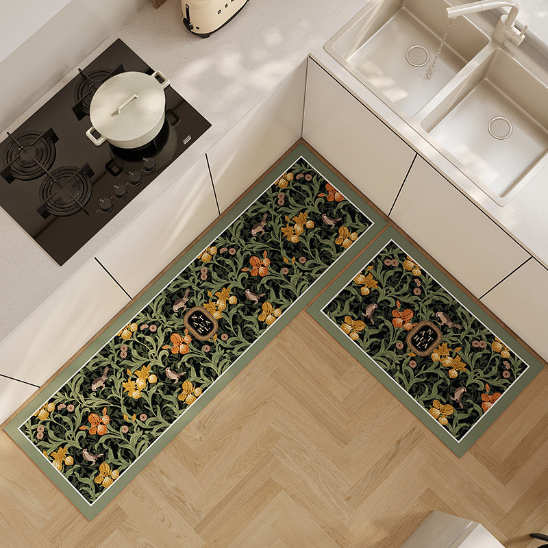 轻奢满铺厨房地垫防滑隔油矽藻泥吸水脚垫可定制家用进门大地毯,居家布艺,厨房地垫,淘宝优惠券,粉丝福利购,淘宝优惠卷