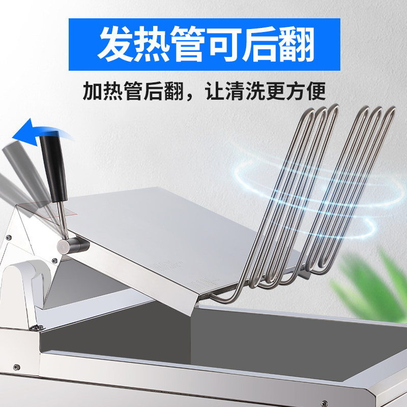 鸿艺电炸锅商用大容量电炸炉恒温油炸锅台式立式薯条炸鸡设备双缸