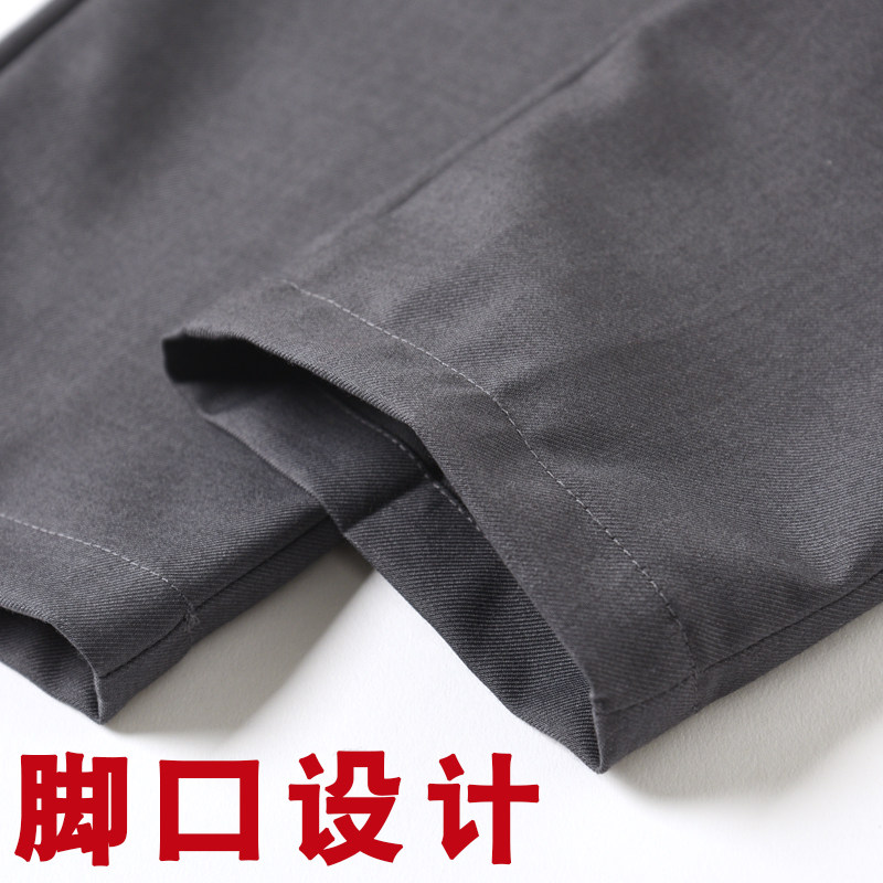 男童西裤黑色演出服儿童深灰色西装裤英伦风钢琴礼服小学生长裤子