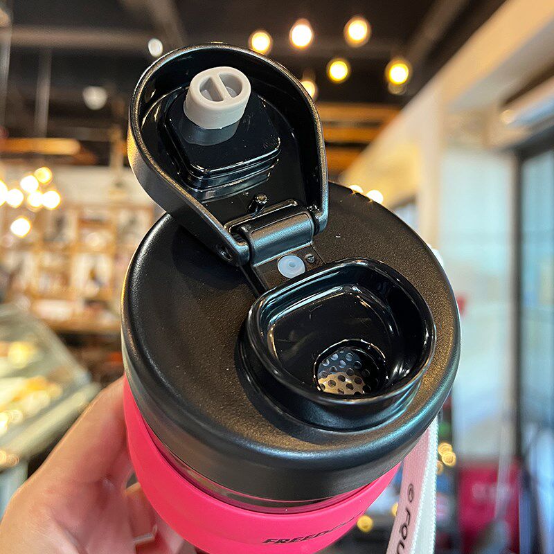 保温杯女2024新款高颜值咖啡杯茶水分离水杯男款学生便携随行杯子