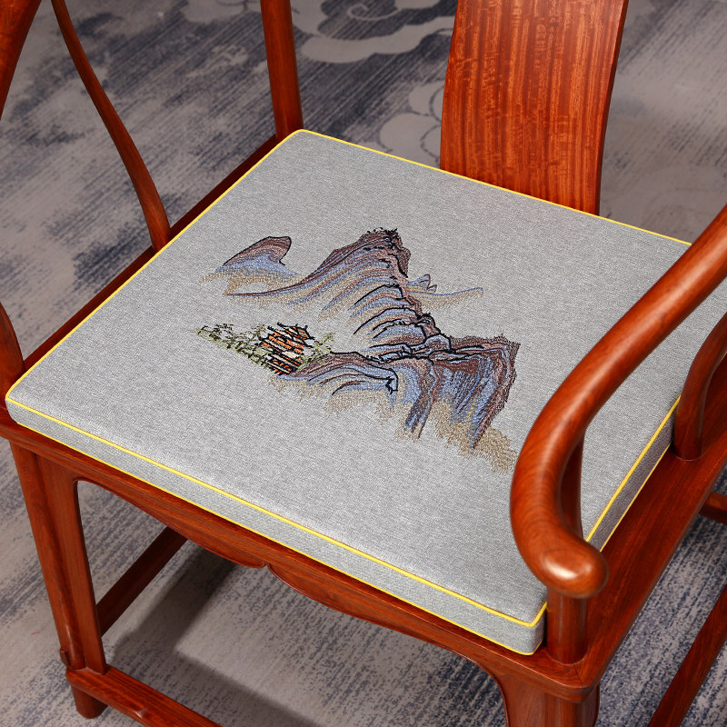 中式红木椅子坐垫实木太师椅圈椅餐椅茶椅垫沙发垫座椅垫乳胶棕垫,居家布艺,椅垫,淘宝优惠券,粉丝福利购,淘宝优惠卷