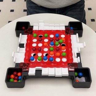 儿童益智桌游练注意力8-12岁思维训练玩具亲子多人互动珠子消消除