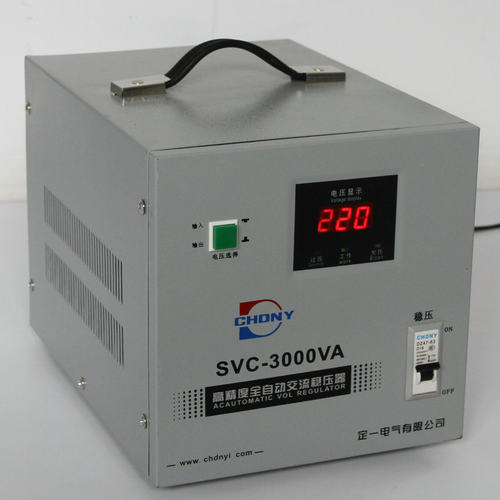 上海中科 SVC-3000VA台式高精密度全自动交流稳压器