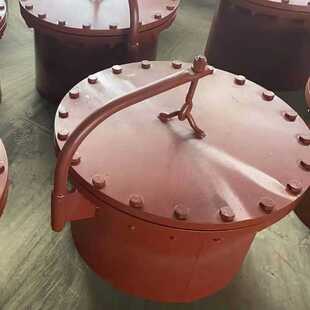 回转盖带颈对焊法兰人孔大口径罐壁垂直吊杆人孔常压旋柄快开人孔