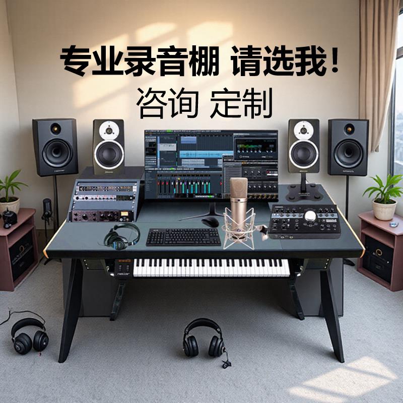 专业录音棚设备套装 音乐制作 影视配音 录歌专用设备全套