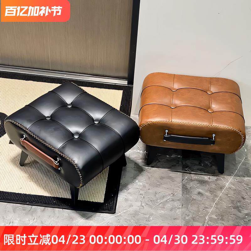 客厅高级感沙发凳轻奢小板凳实木凳子矮凳家用小凳子墩子凳换鞋凳