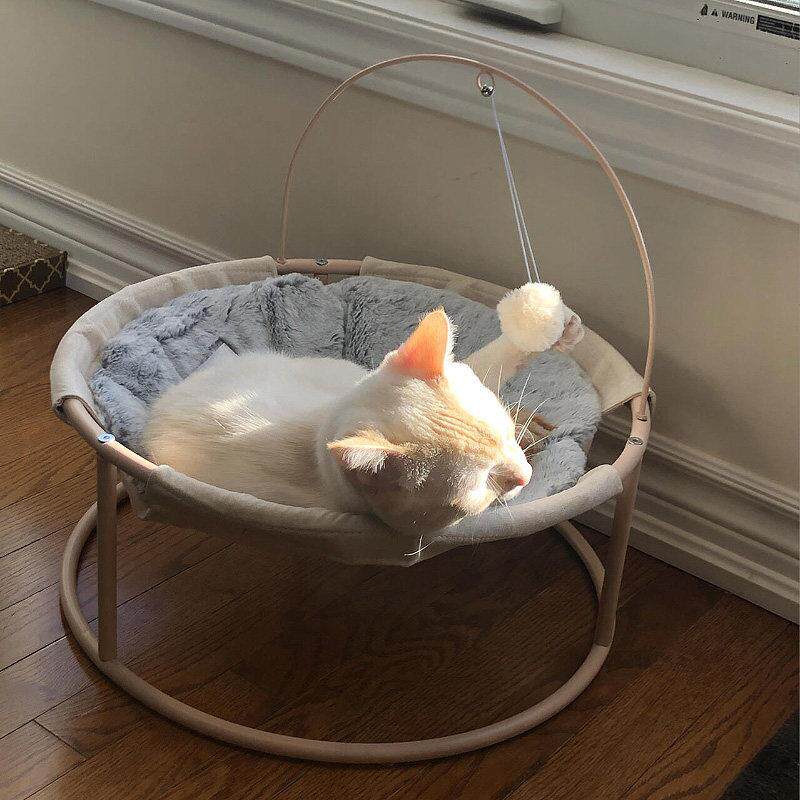 猫窝躺椅四季通用防潮夏季猫床吊床小猫幼猫宠物用品布偶英短蓝猫