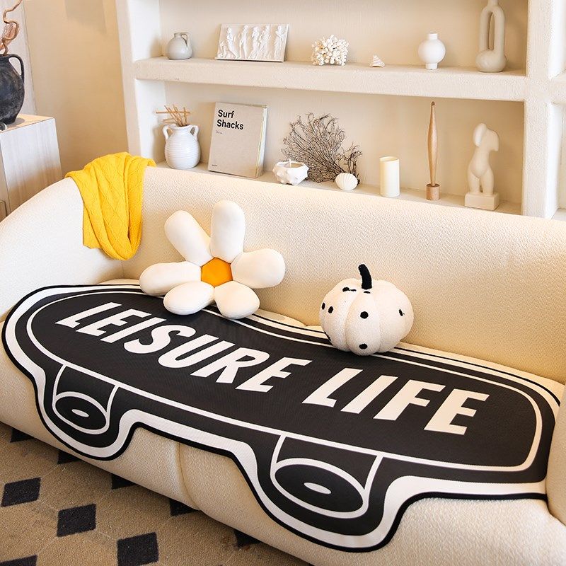 积屋小飞艇沙发垫异形不规则夏季凉感冰丝现代卡通沙发坐垫盖布巾,居家布艺,沙发垫,淘宝优惠券,粉丝福利购,淘宝优惠卷