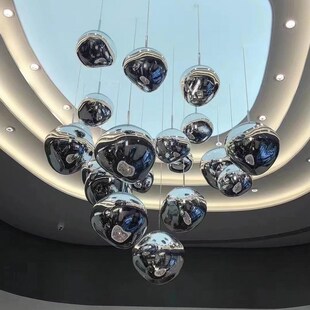 傲美之光小吊灯餐厅创意氛围个性长线单头艺术灯具酒吧吧台装饰灯