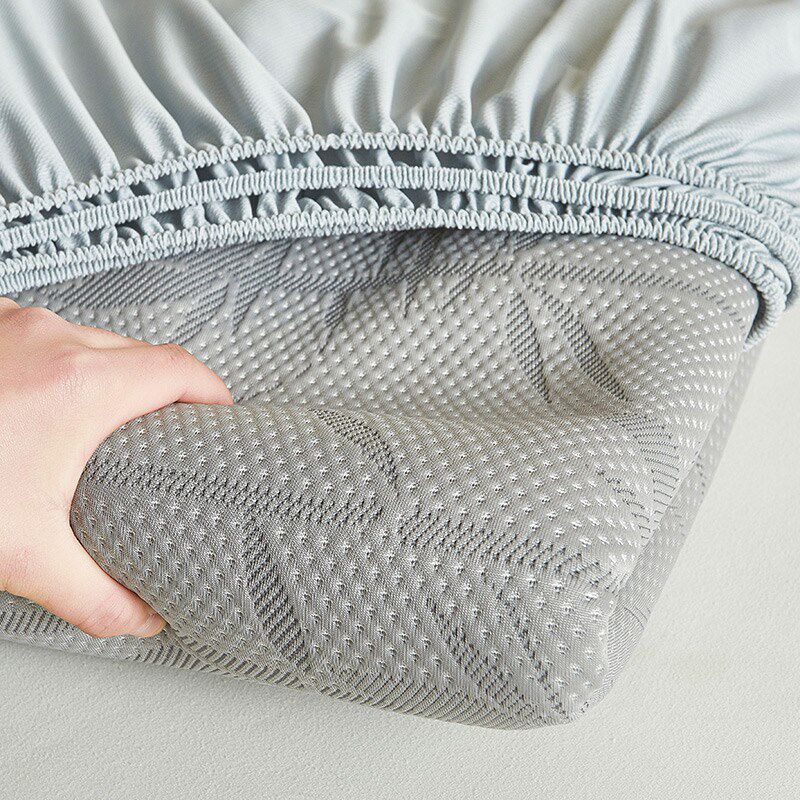 2025新款夏季冰丝凉席床笠款冰豆豆床罩三件套凉感空调席可水洗,床上用品,冰丝席,淘宝优惠券,粉丝福利购,淘宝优惠卷