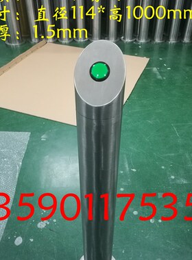 绿色按钮开关立柱 不锈钢读卡立柱 门禁立柱 小区开关按钮柱