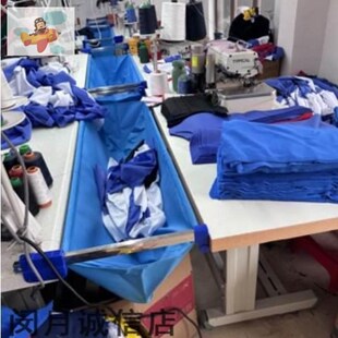 工业缝纫机布衣兜针车斗可伸缩衣车斗带灯架布衣斗平车布兜衣车斗