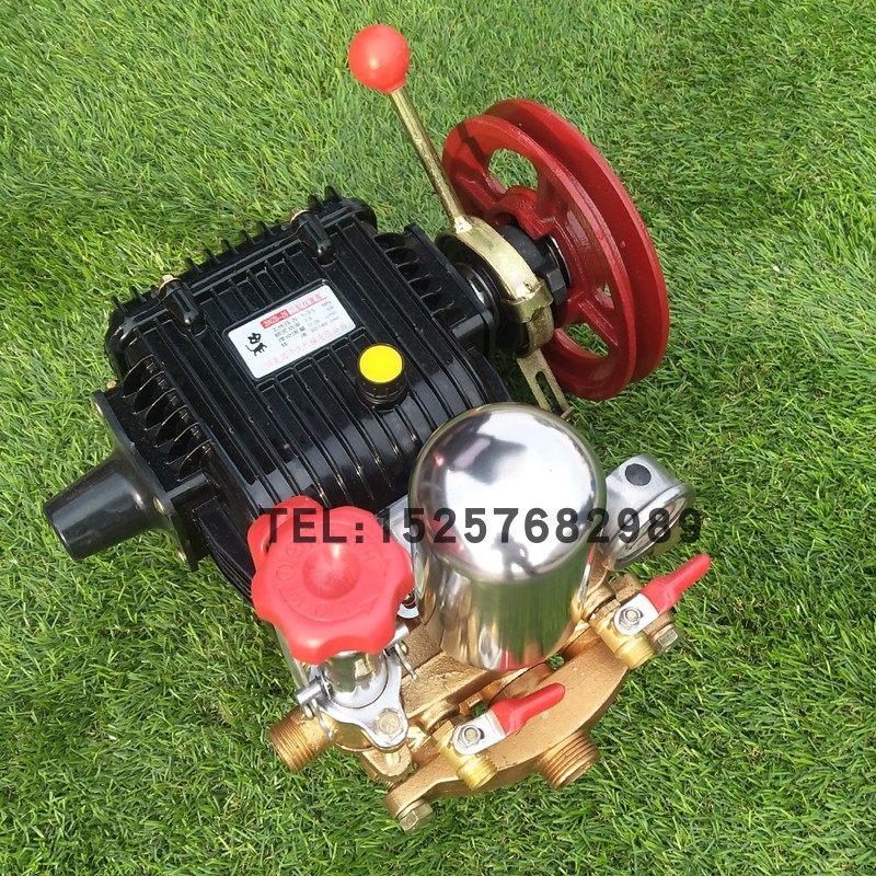 黑猫3WZB-60型三缸柱塞泵动力喷雾泵高压泵打药机农用喷药喷雾机