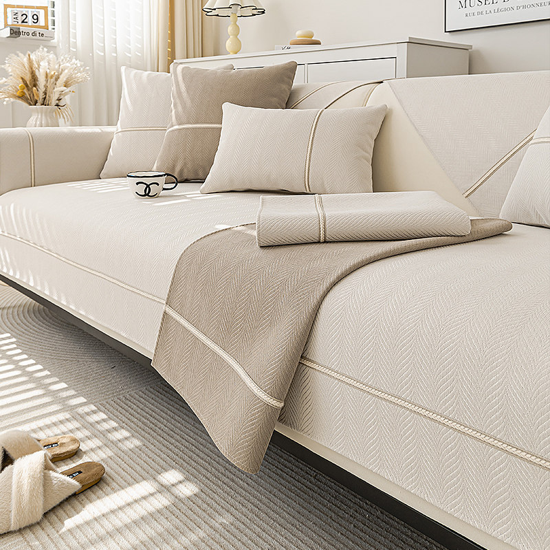 雪尼尔沙发垫四季通用防滑布盖布皮沙发套罩2024新款定制坐垫秋冬,居家布艺,沙发垫,淘宝优惠券,粉丝福利购,淘宝优惠卷