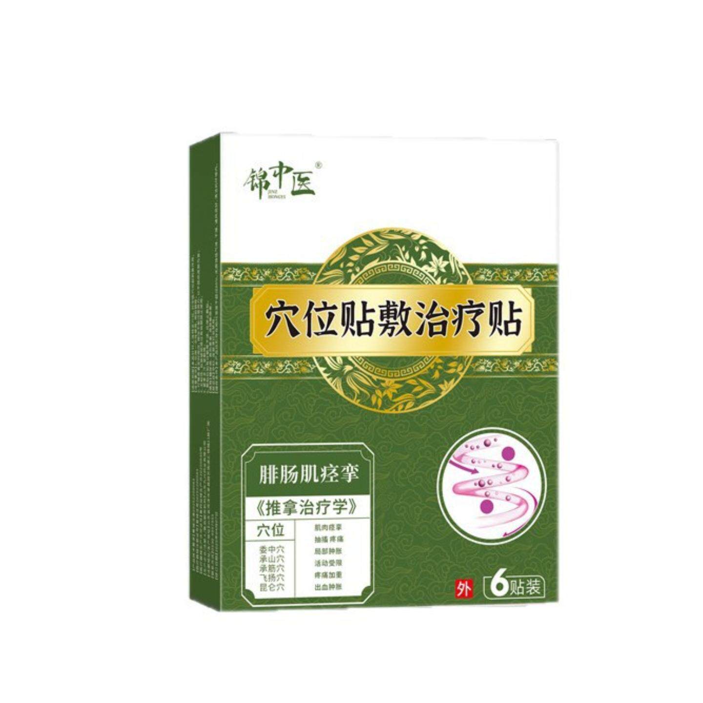 肌肉痉挛抽搐疼痛局部肿胀锦中医腓肠肌痉挛穴位贴敷适用贴AB