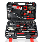 卡夫威尔84件套机修工具组合套装 汽修综合组套狂派手动五金工具箱