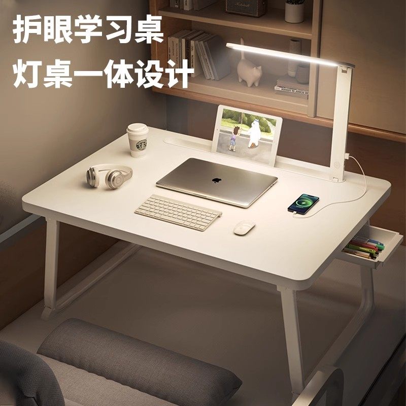 可折叠床上小桌子学生宿舍上铺学习桌家用小书桌床用电脑桌卧室飘,3C数码配件,笔记本膝上桌,淘宝优惠券,粉丝福利购,淘宝优惠卷