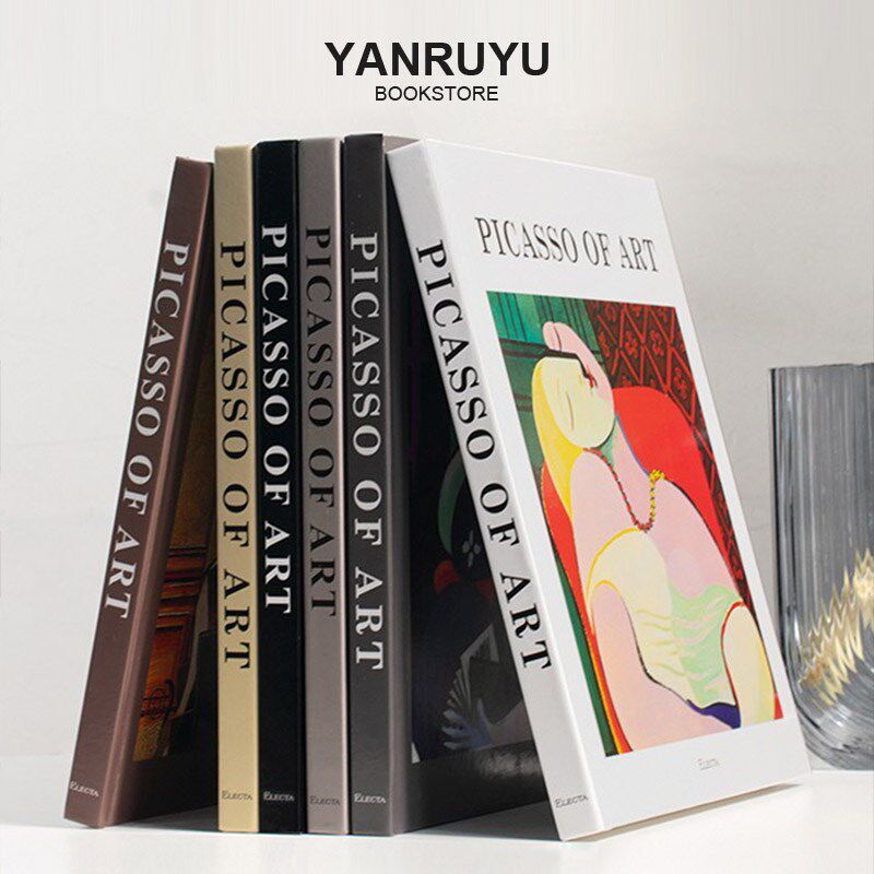 毕加索画集英文艺术画册书房抽象装饰画桌面摆件PICASSO OF ART书