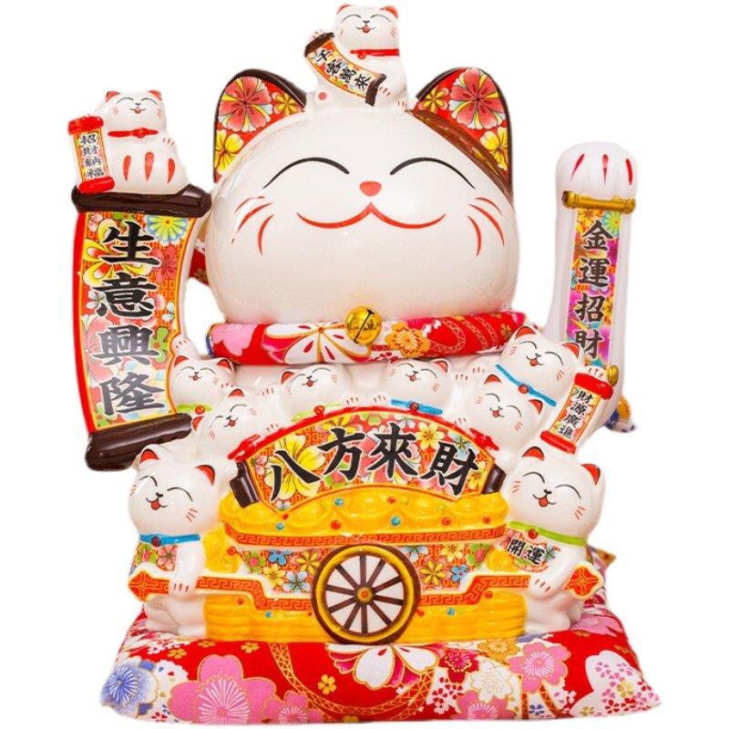 摆件开业乔迁礼品自动招手店铺收银柜台桌面家居装饰品摇手猫
