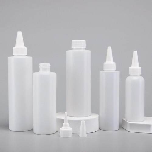 现货100ml500m半透明塑滴CWL料尖嘴lpe油挤墨颜料尖嘴压源头工厂