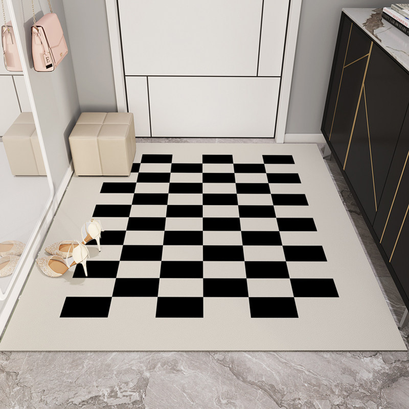 超薄入户地垫薄款1mm格子不卡门防滑皮革门垫进门门口入门pvc地毯,居家布艺,入户地垫,淘宝优惠券,粉丝福利购,淘宝优惠卷